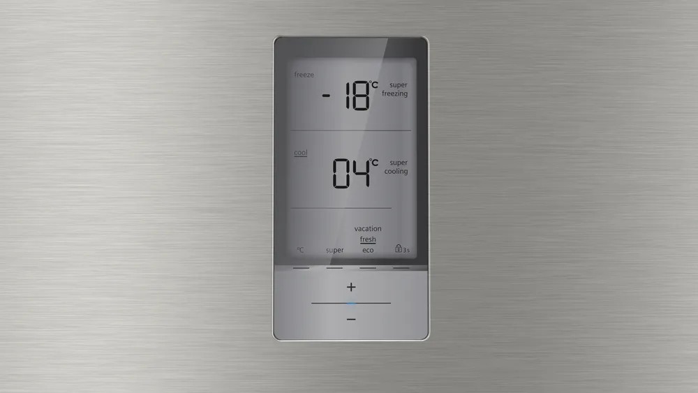 iQ500 KD86NAID1N Üstten Donduruculu Buzdolabı 186 x 86 cm Kolay temizlenebilir Inox, Total noFrost
