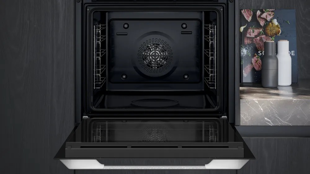 iQ300 HU717ABV0T Buhar Destekli Ankastre Fırın 60 x 60 cm Beyaz