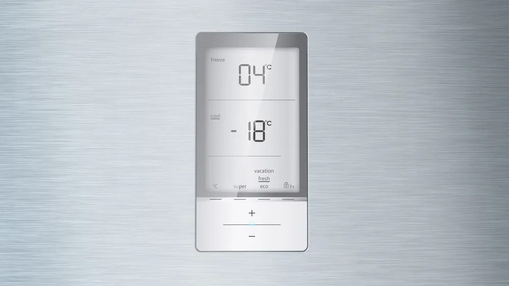 iQ500 KD86NAIE0N Üstten Donduruculu Buzdolabı 186 x 86 cm Kolay temizlenebilir Inox, Total noFrost