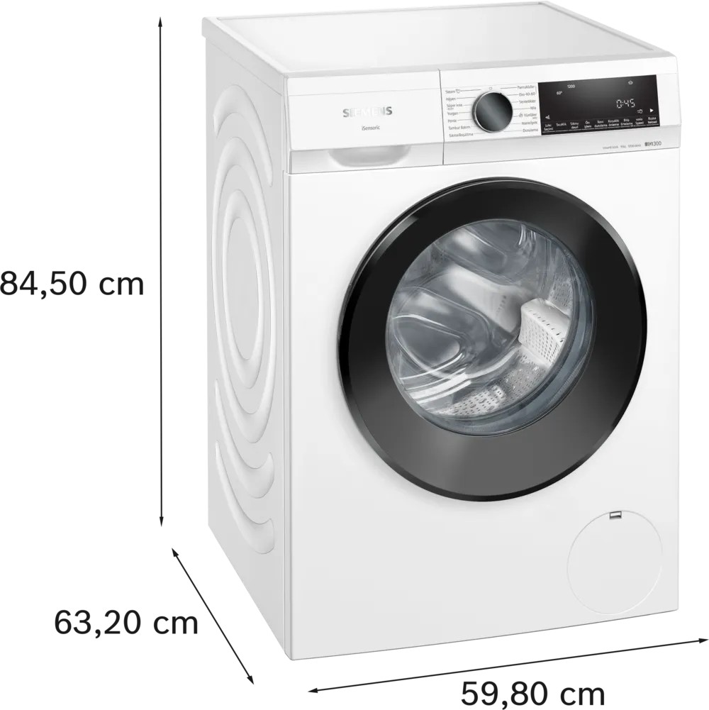 iQ300 WG42A2Z0TR Çamaşır Makinesi 9 kg 1200 dev./dak.