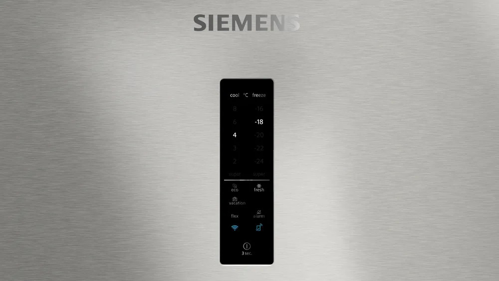 iQ700 KG86PFIC0N Alttan Donduruculu Buzdolabı 186 x 86 cm Kolay temizlenebilir Inox, Total noFrost