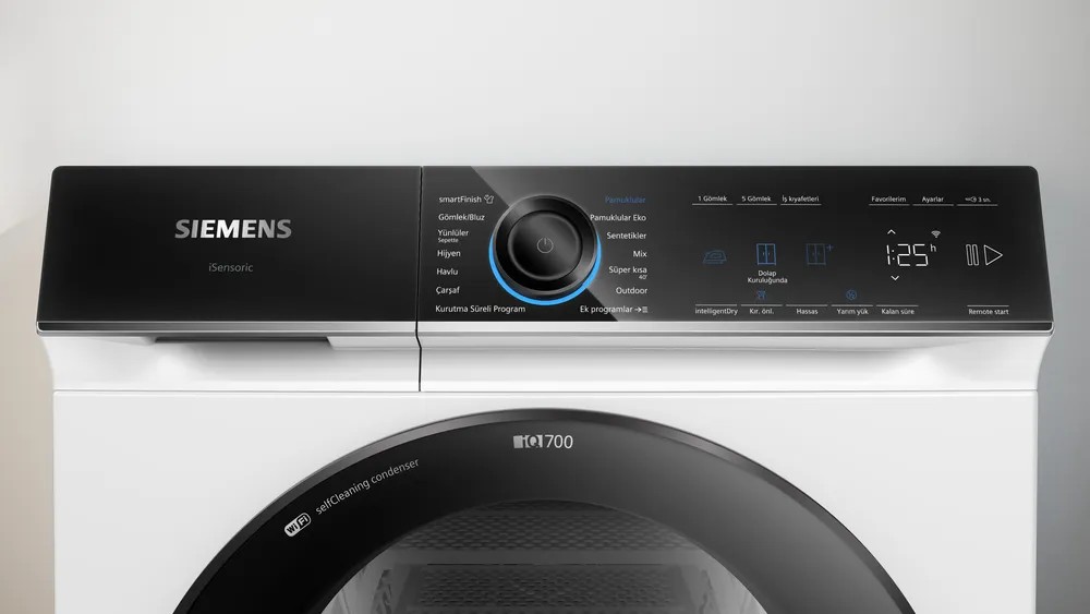 iQ700 WQ45B2A0TR Isı Pompalı Kurutma Makinesi 9 kg Beyaz