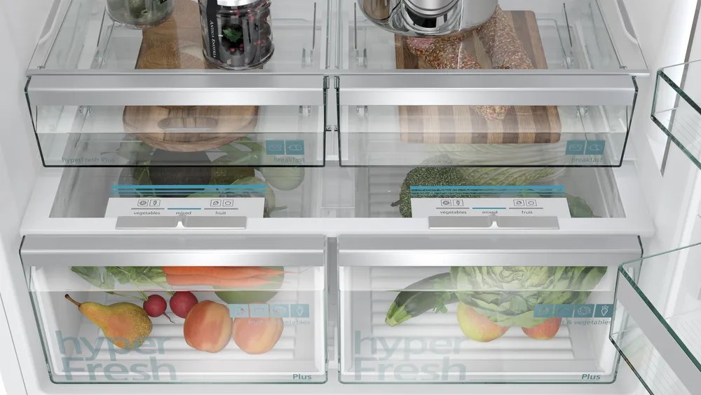 iQ700 KG86PFWC0N Alttan Donduruculu Buzdolabı 186 x 86 cm Beyaz, Total noFrost