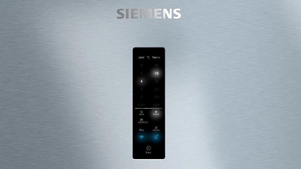 iQ700 Alttan Donduruculu Buzdolabı 186 x 86 cm Kolay temizlenebilir Inox, Total noFrost