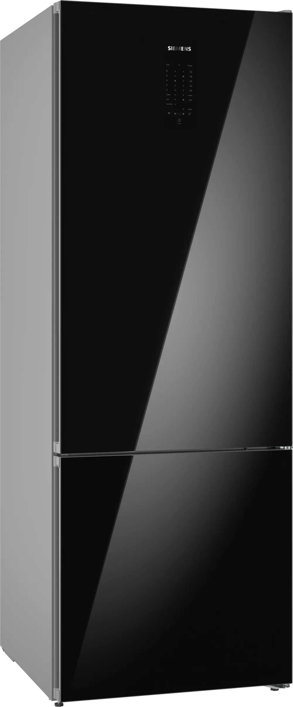 iQ500 KG56NLBE0N Alttan Donduruculu Buzdolabı 193 x 70 cm Siyah, Total noFrost