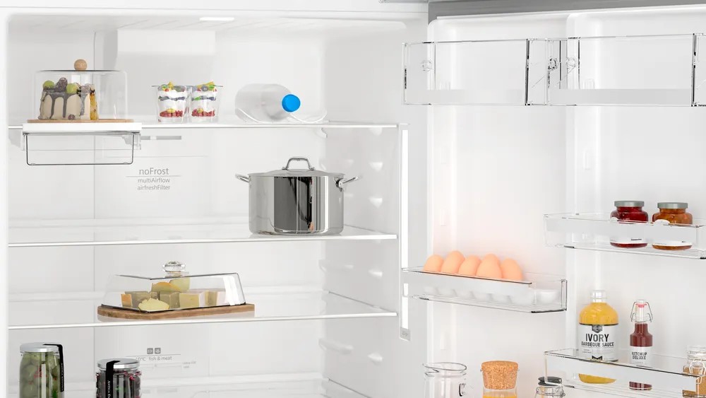 iQ500 KD86NAID1N Üstten Donduruculu Buzdolabı 186 x 86 cm Kolay temizlenebilir Inox, Total noFrost