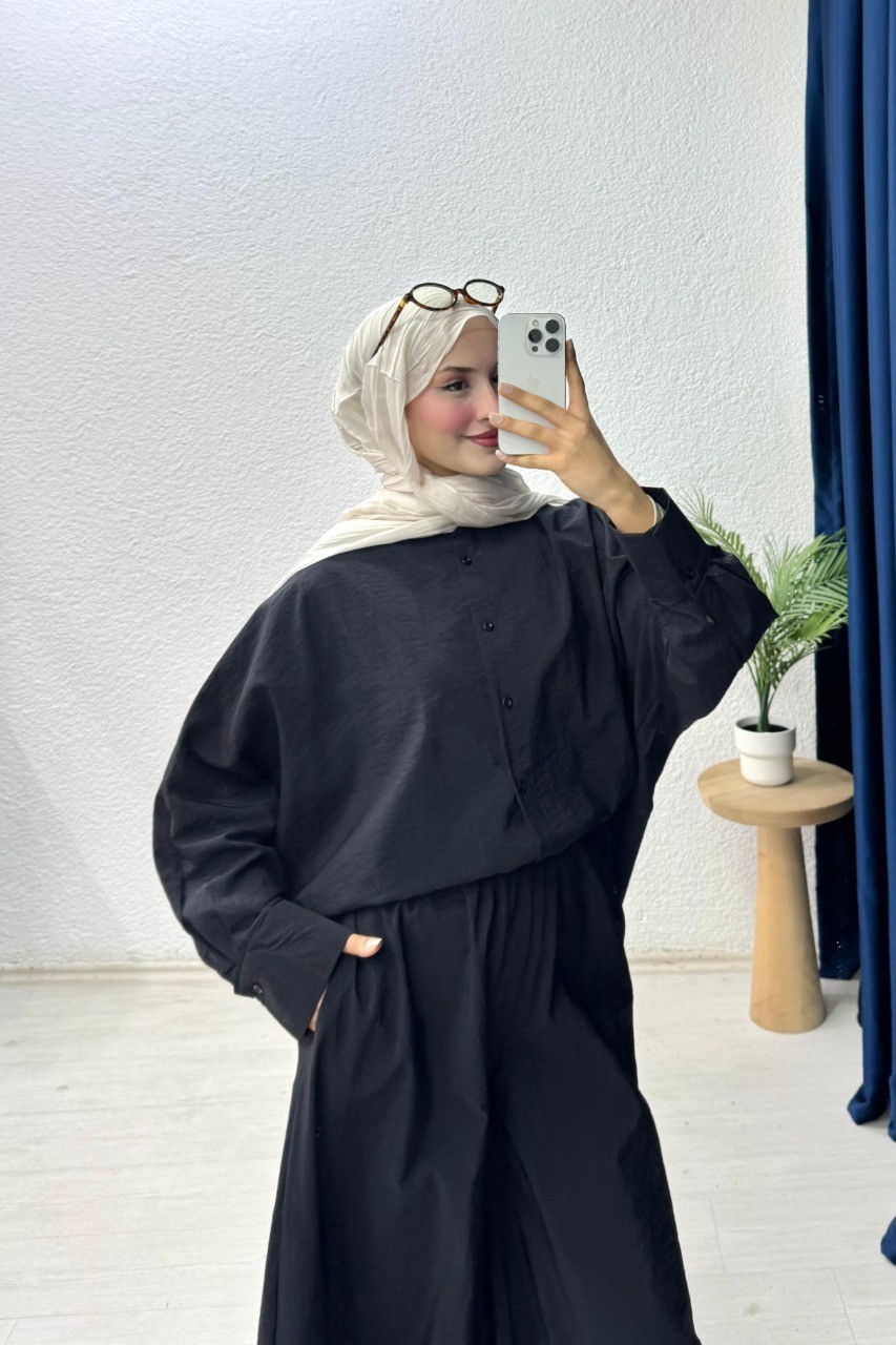 Oversize Gömlek Takım
