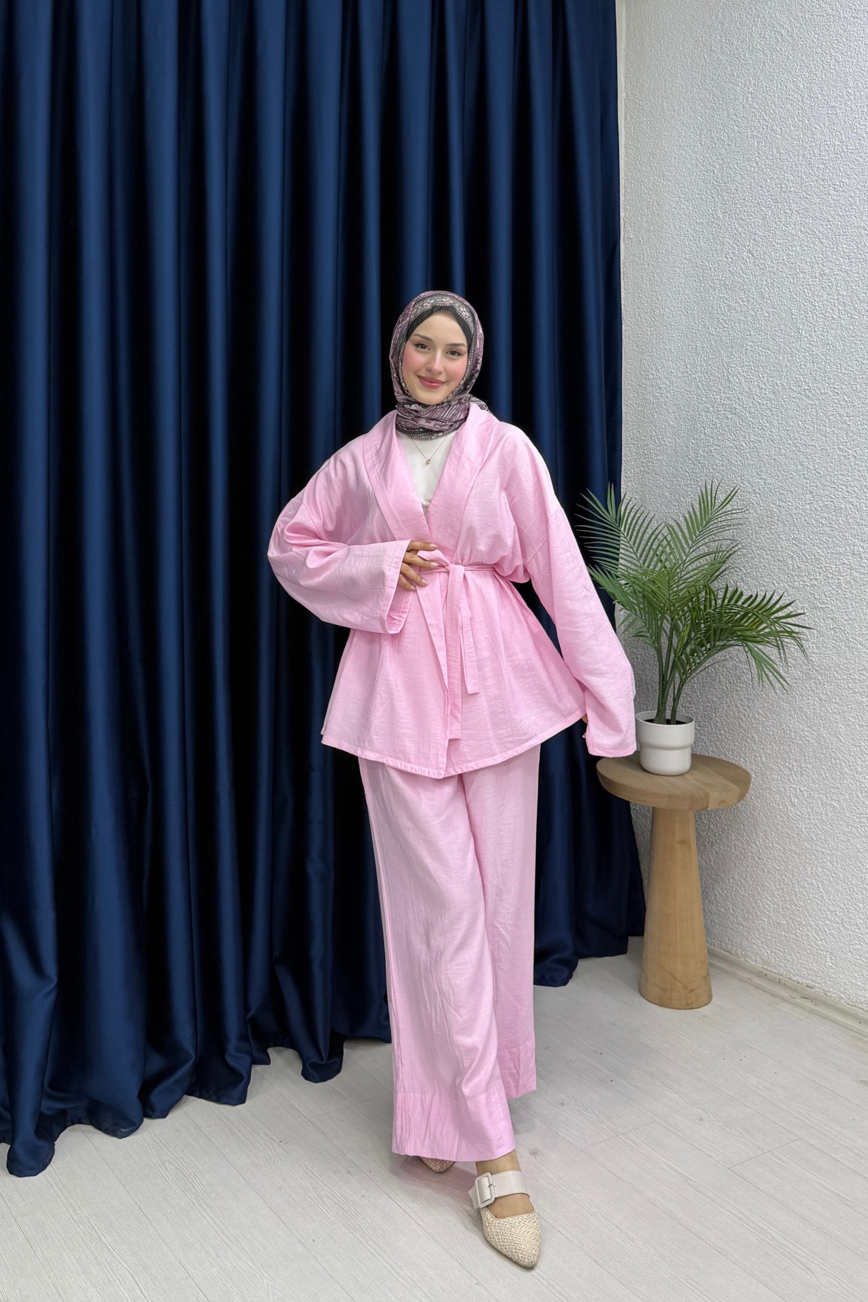 Kimono Takımı - PEMBE
