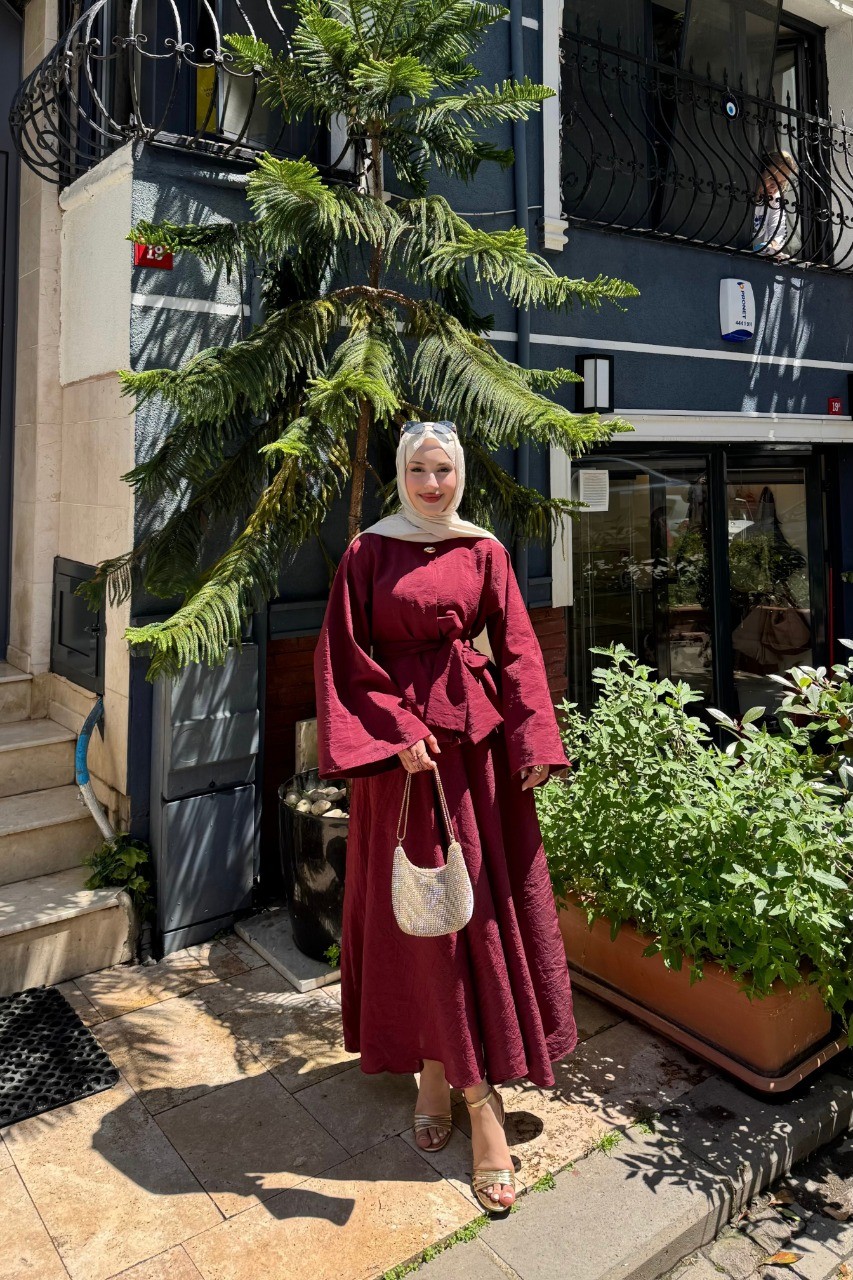 Premium Etekli Takım - Bordo