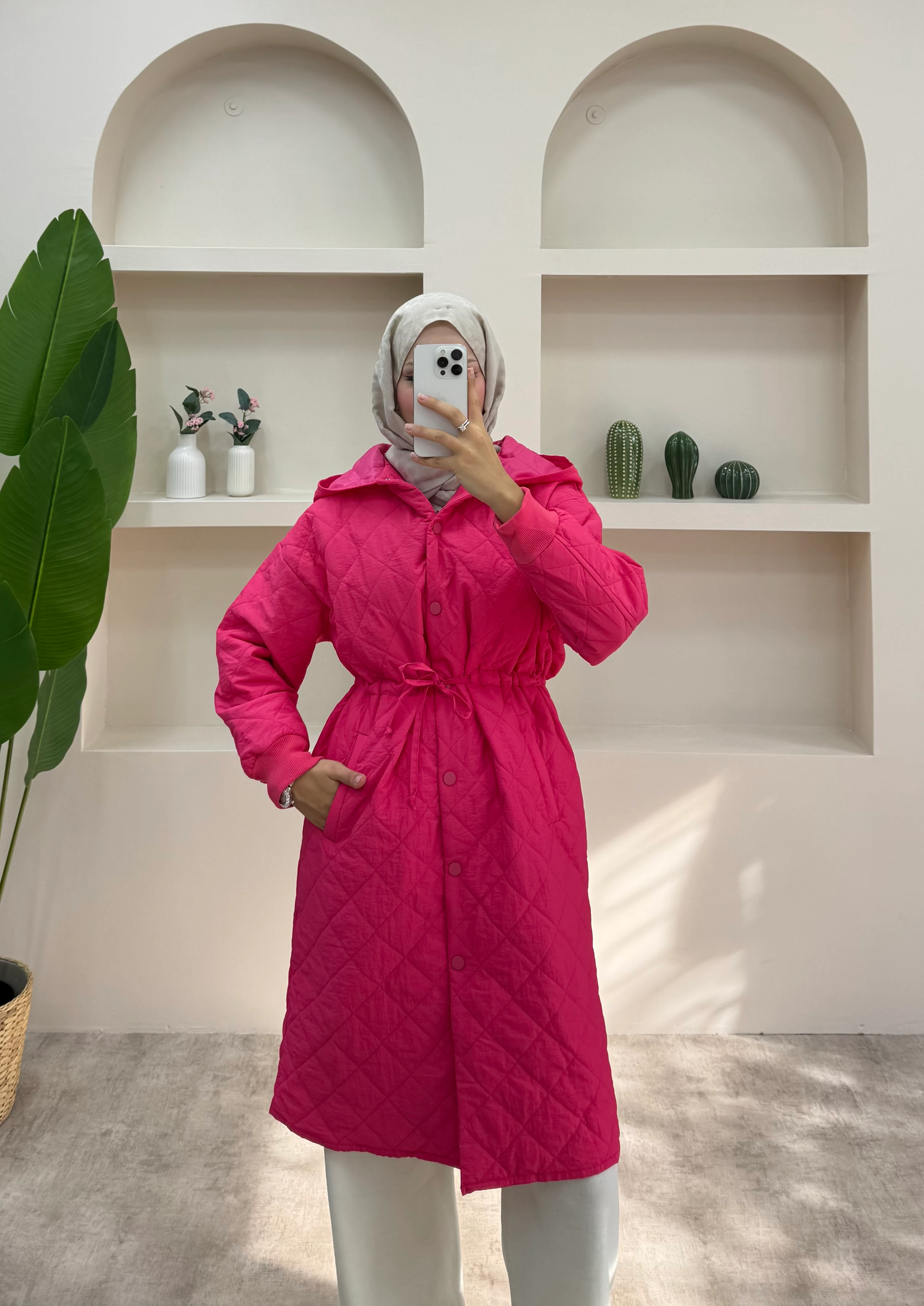 Pelerinli Kapitone Mont  - Pembe