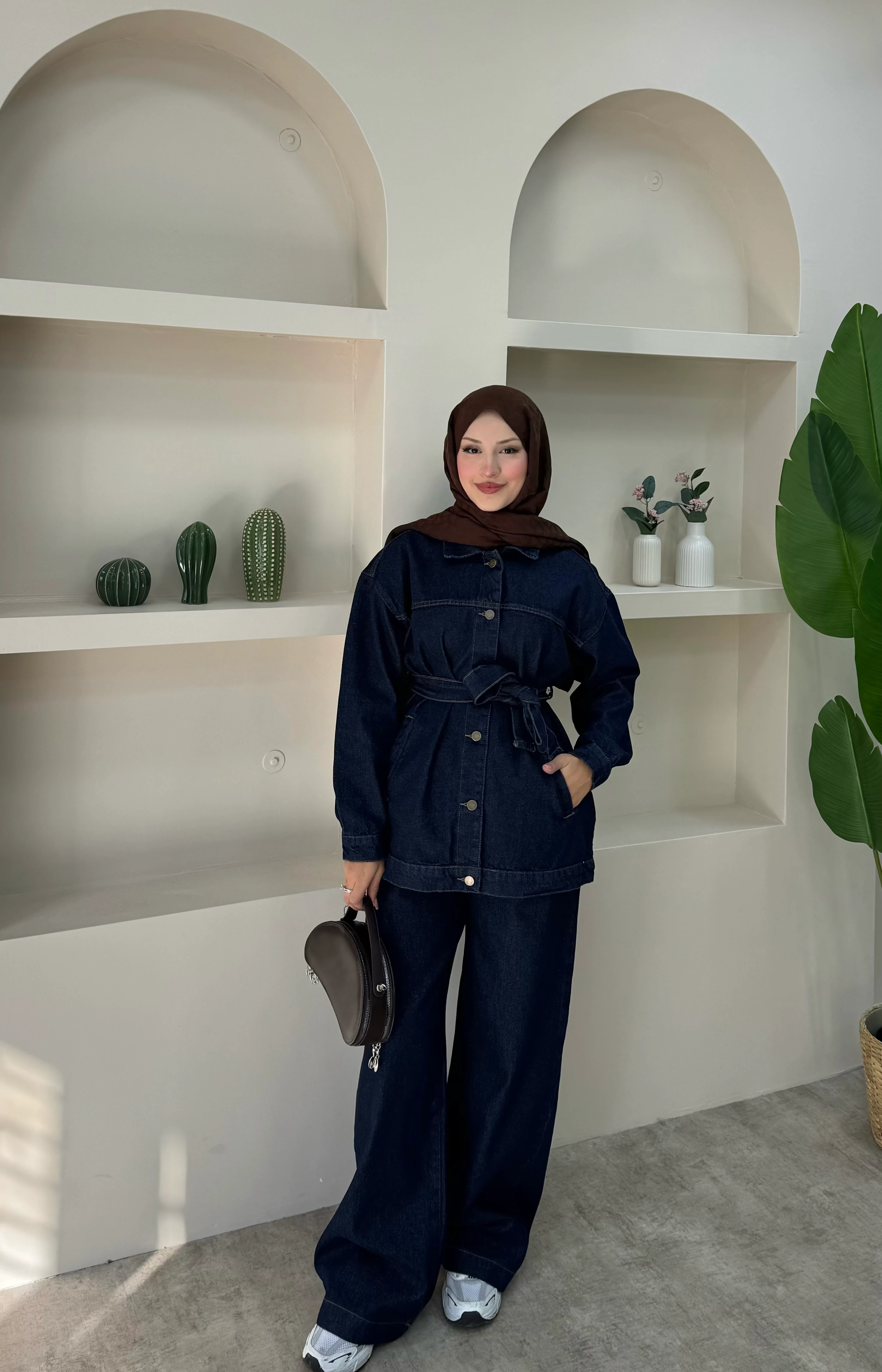 Lisa Denim Kot Takım - Lacivert