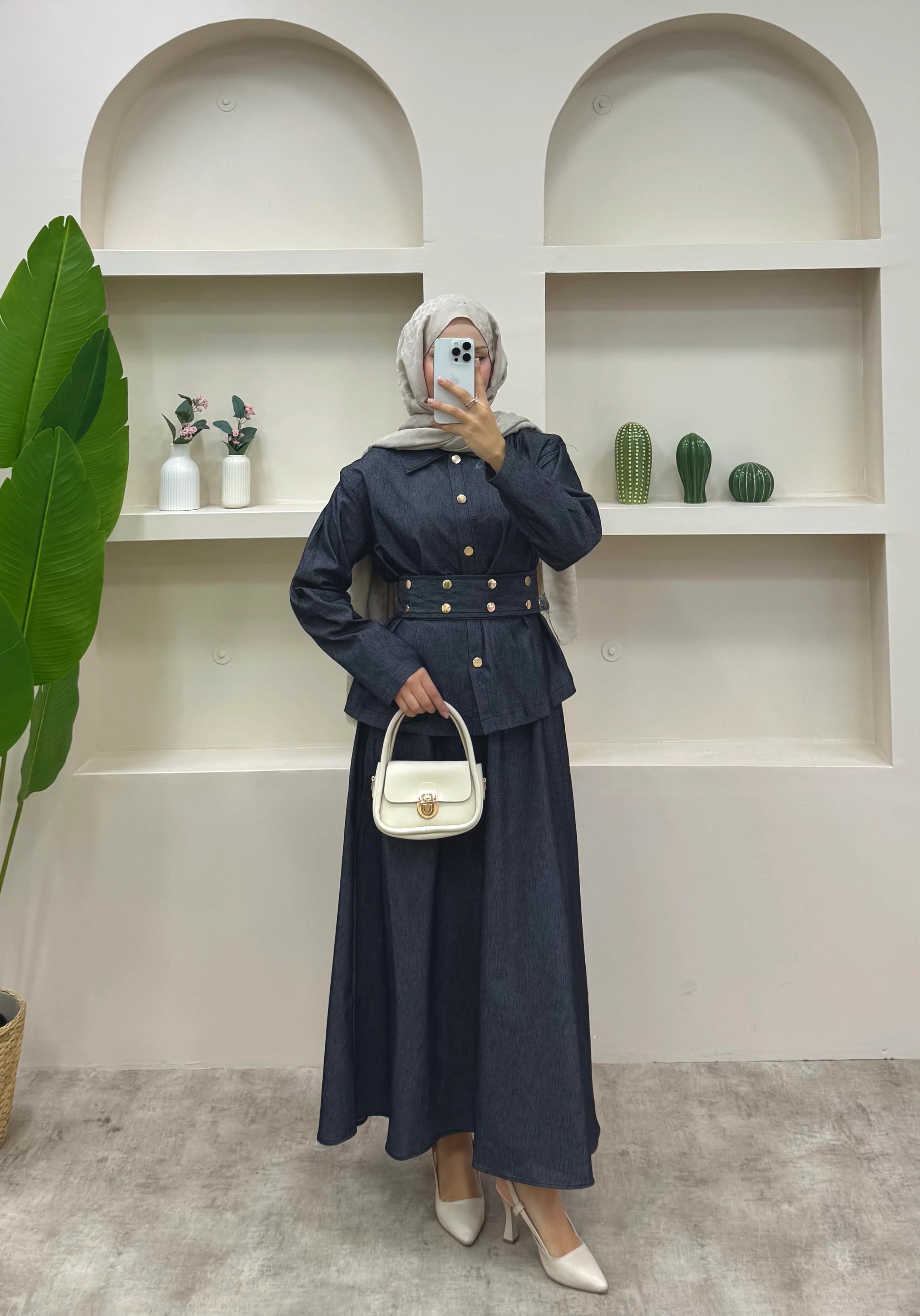 Etekli Takım  - Koyu mavi