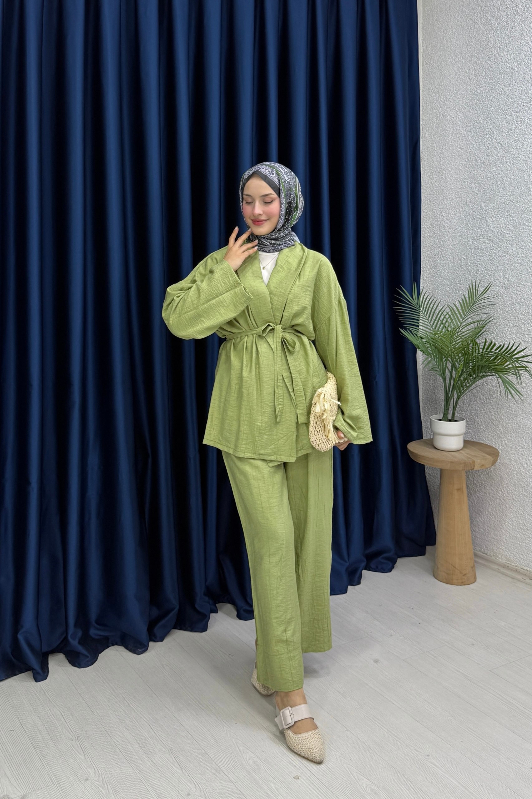 Kimono Takımı - Yeşil