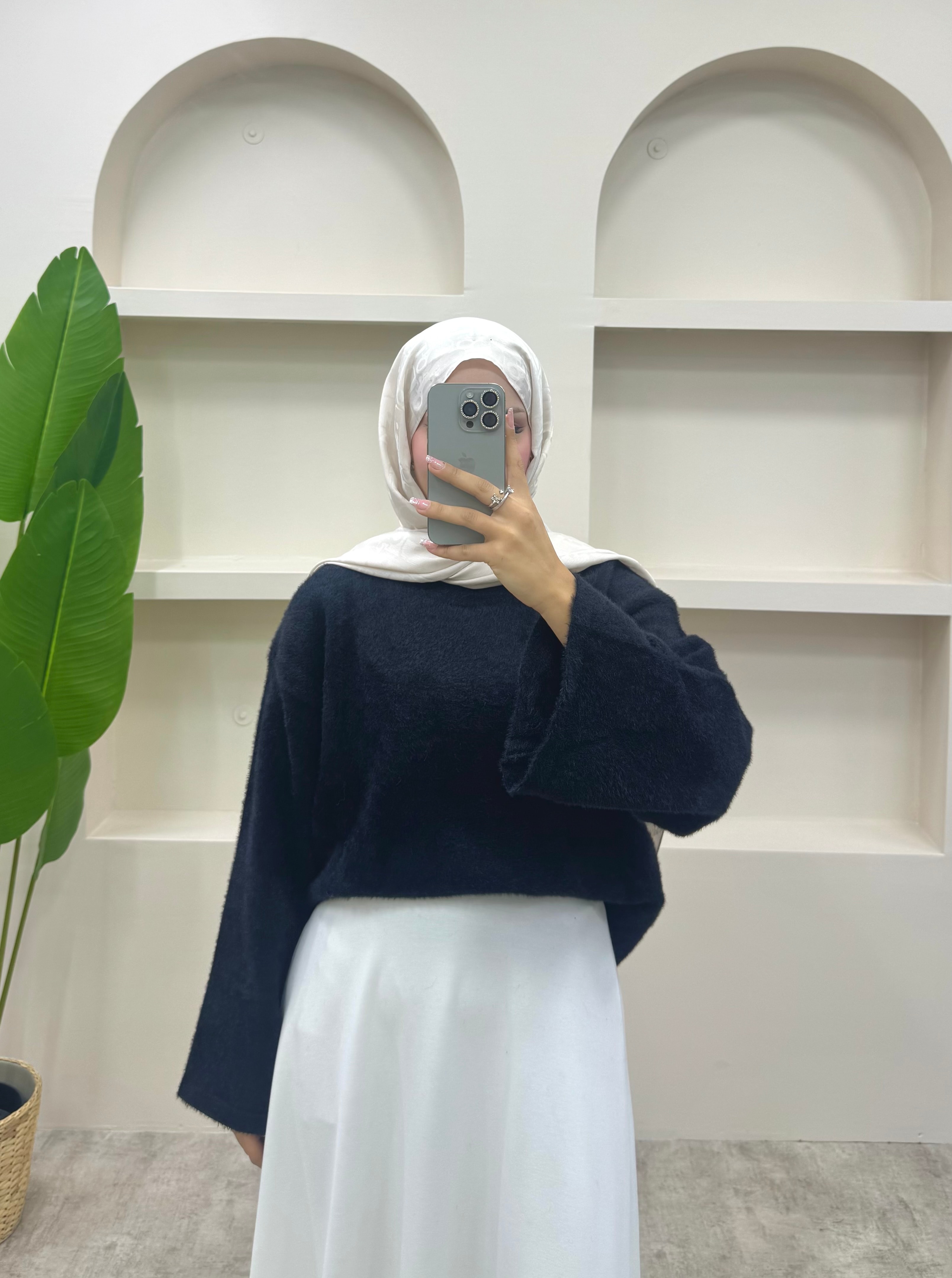 Lidya Angora Kazak - Siyah