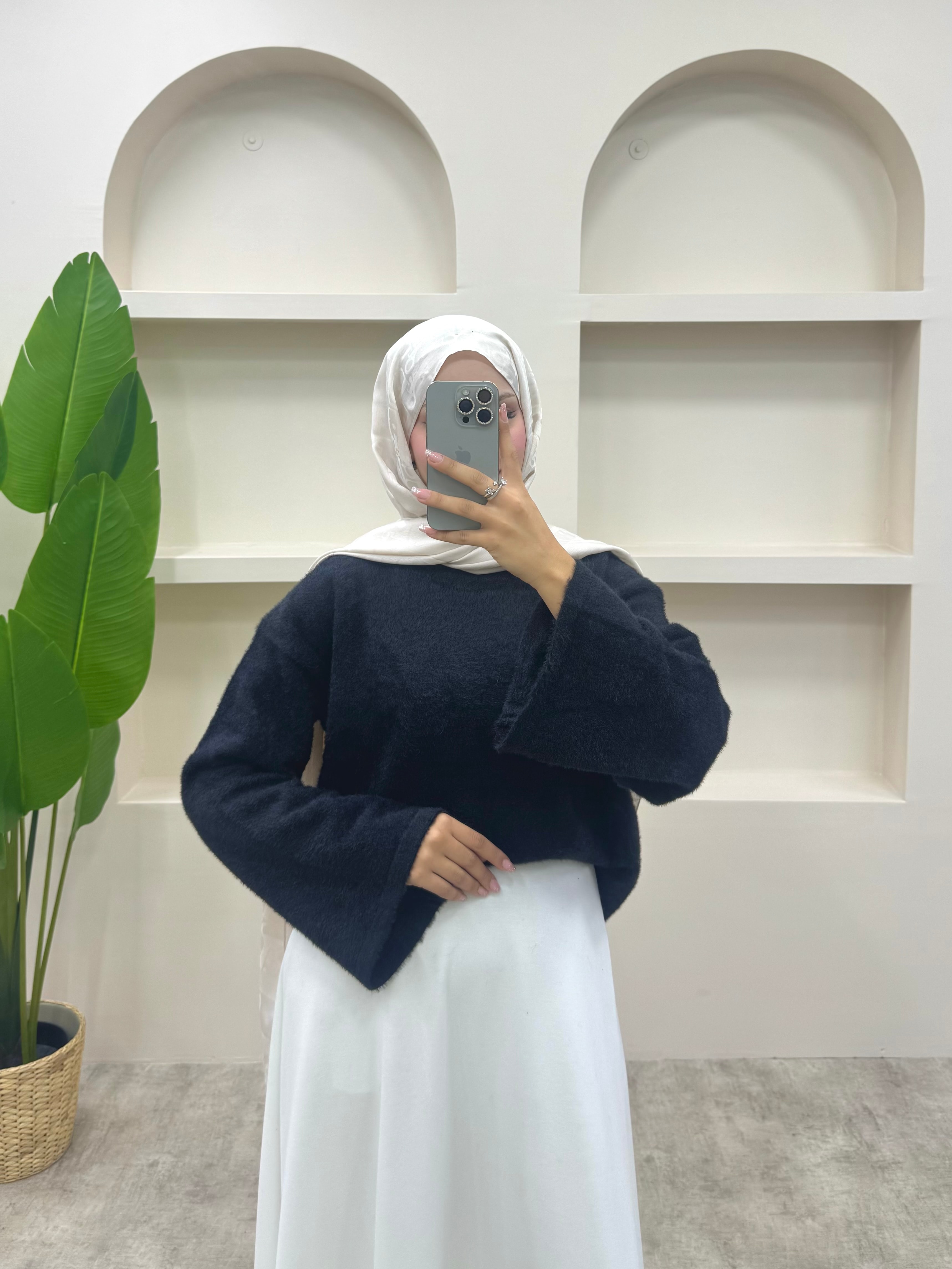 Lidya Angora Kazak - Siyah