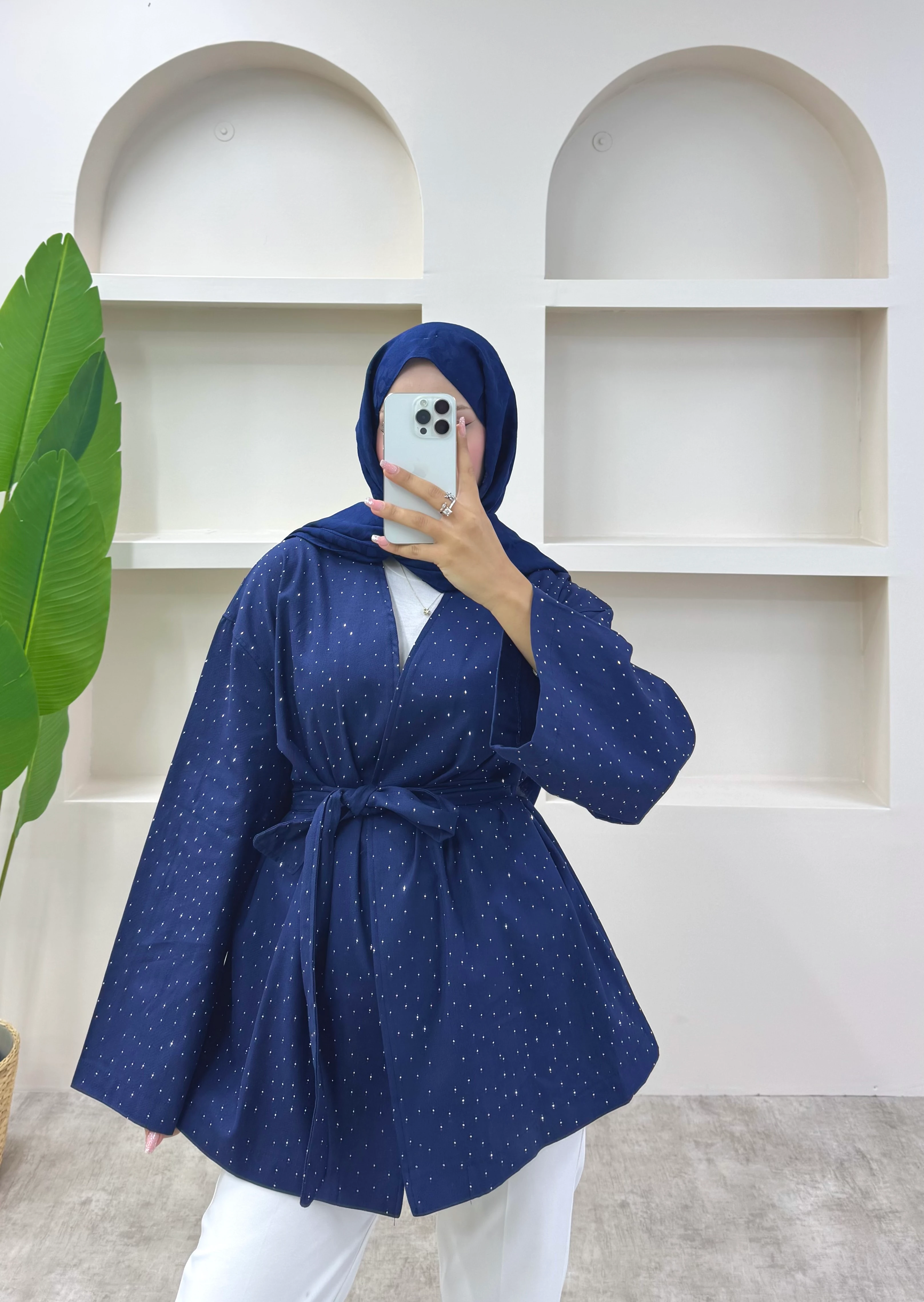 Taşlı Ceket  - Lacivert