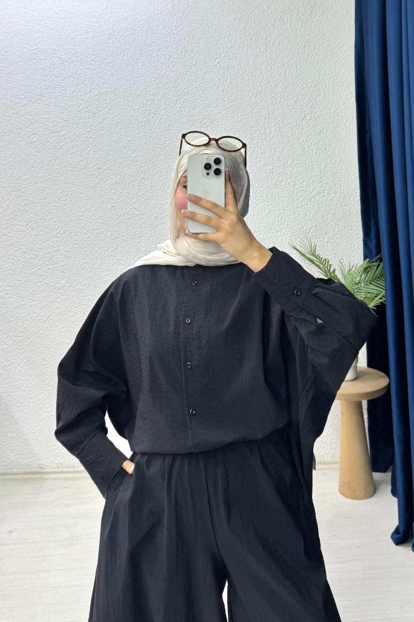 Oversize Gömlek Takım