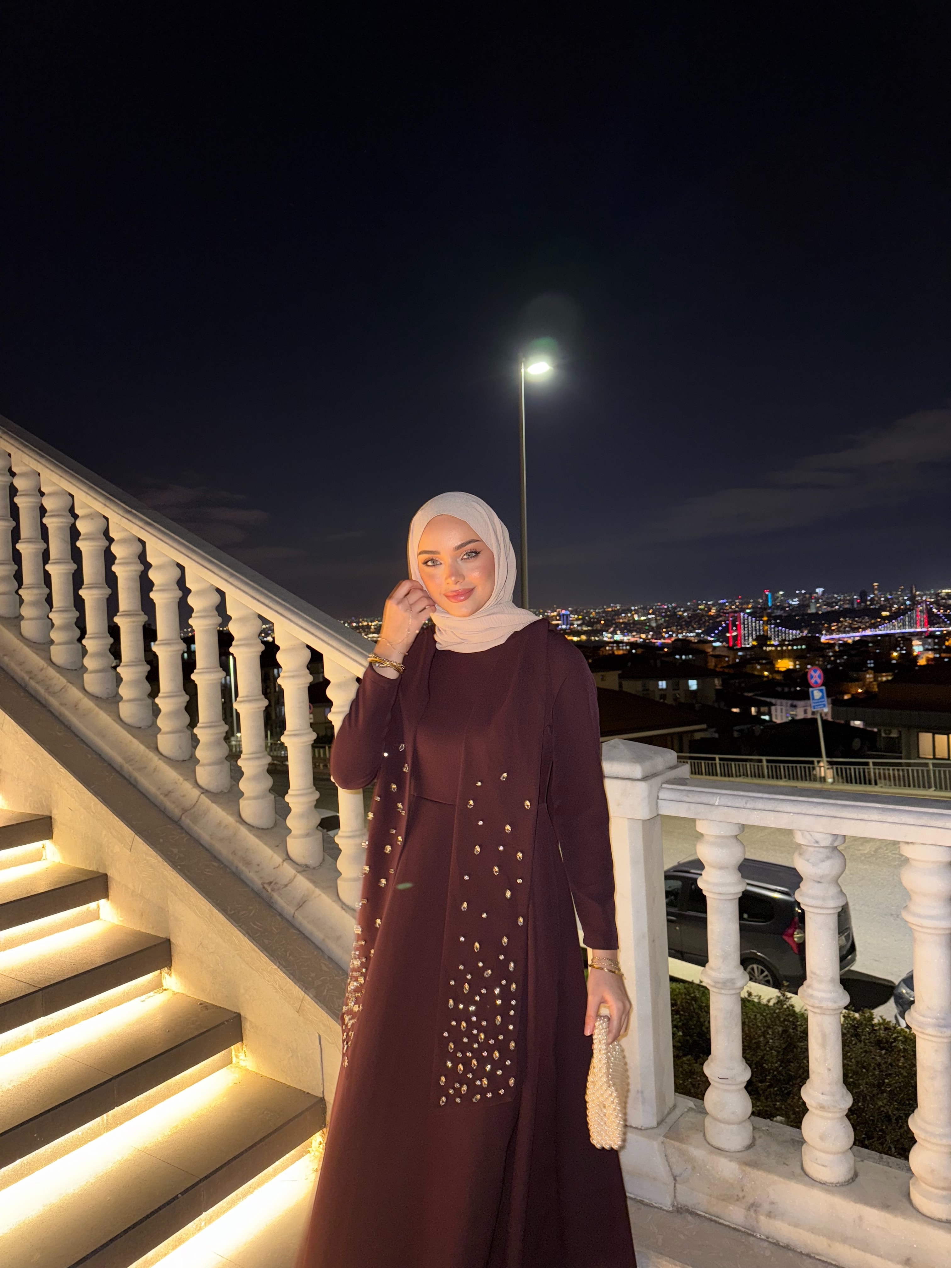 Elsa Taşlı Elbise 