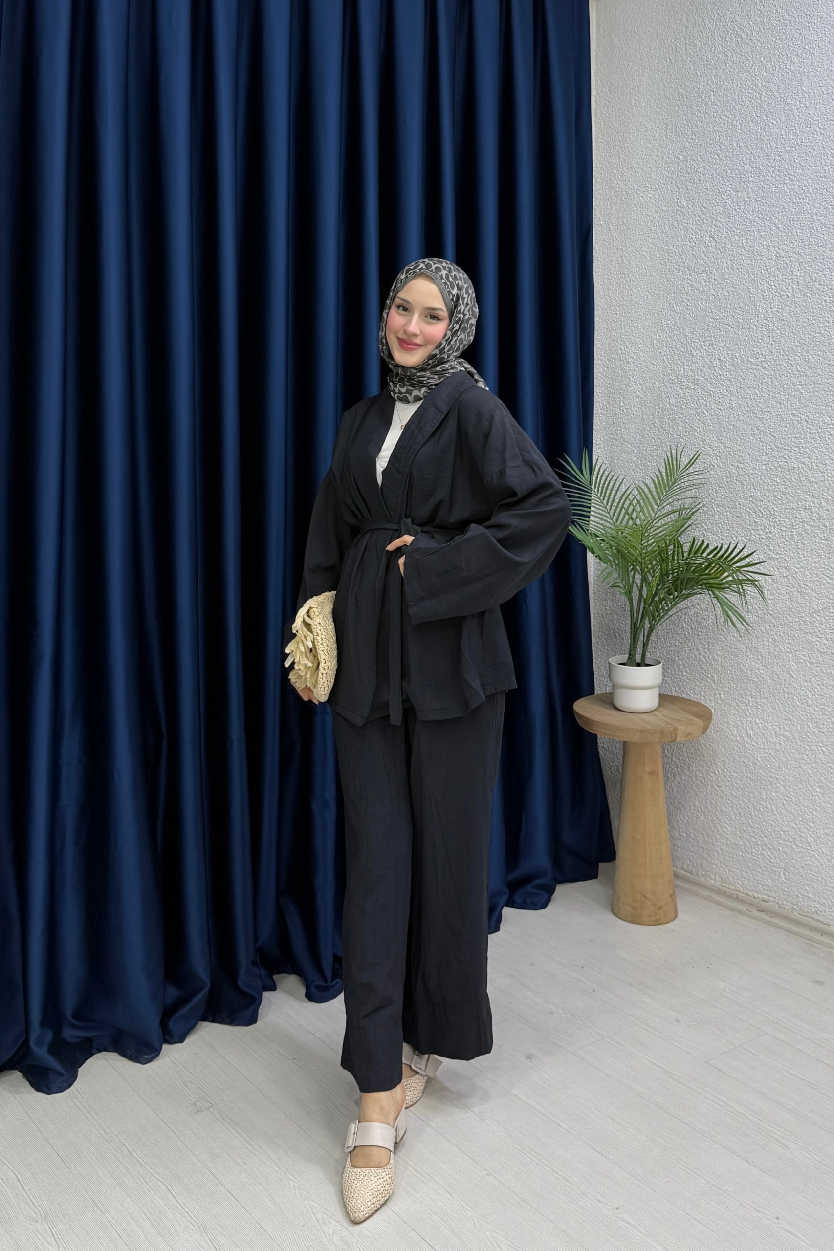 Kimono Takımı - Siyah