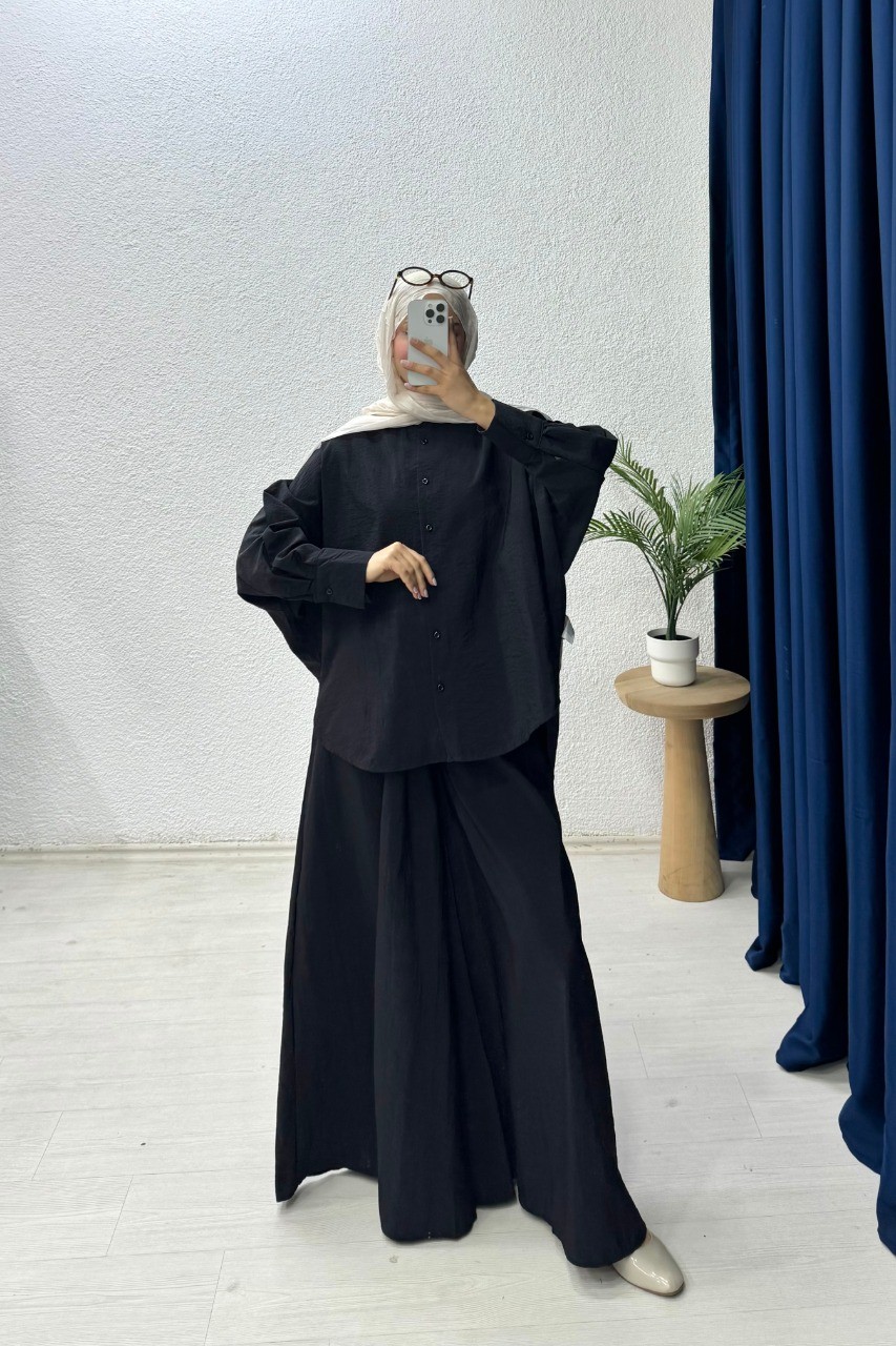 Oversize Gömlek Takım
