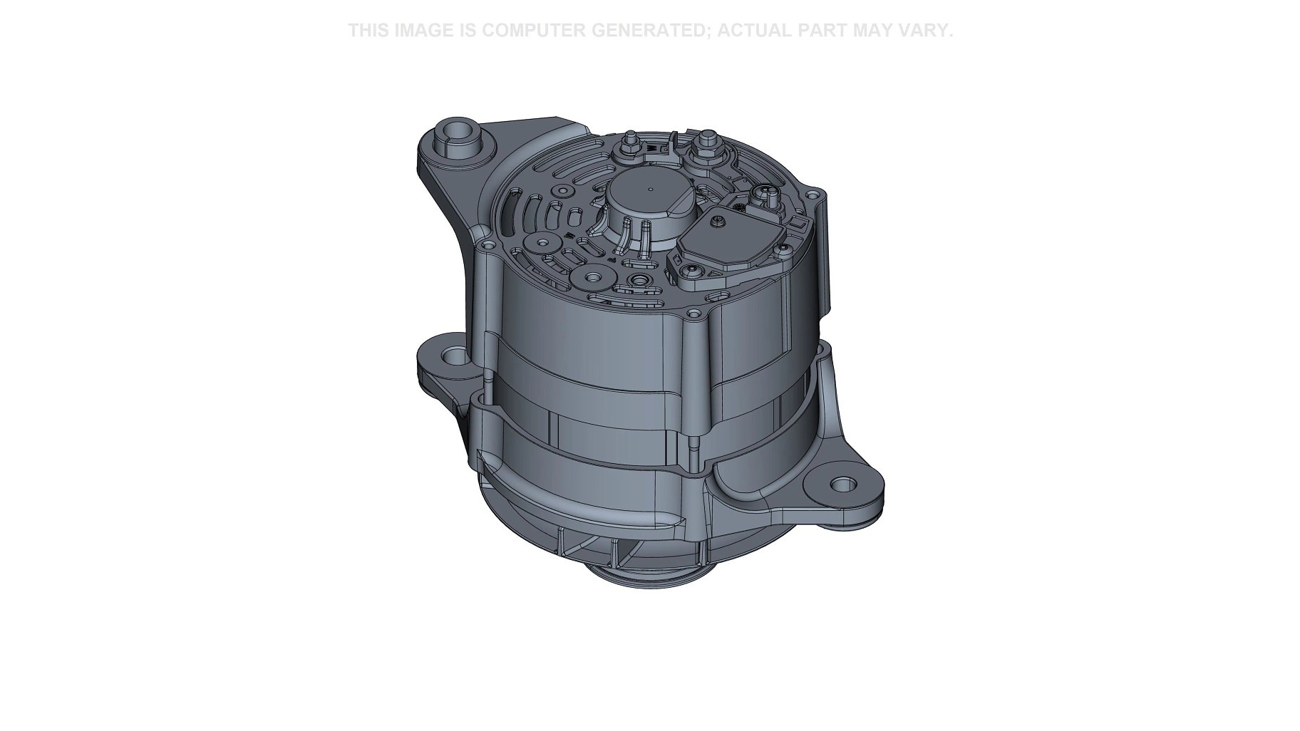 CNH Alternator Assy 12V 160A B100C, B115D BACKHOE LOADER (90454535)