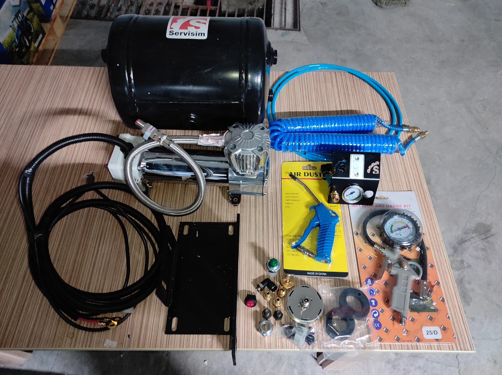 Elektrikli Hava Kompresör Kiti (SMKIT001)