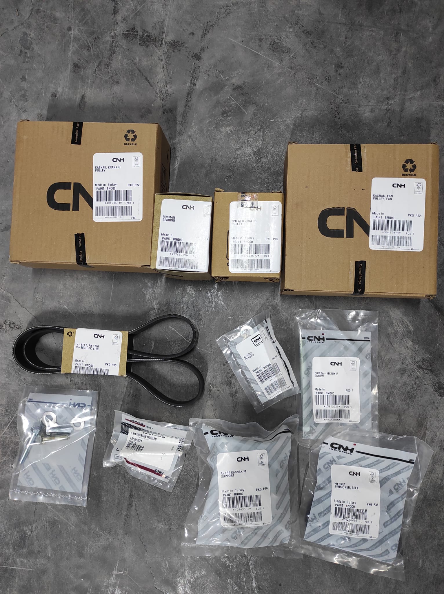 8PK KAYIŞ SİSTEM KİTİ - 3 SİLİNDİRLİ (47781119)