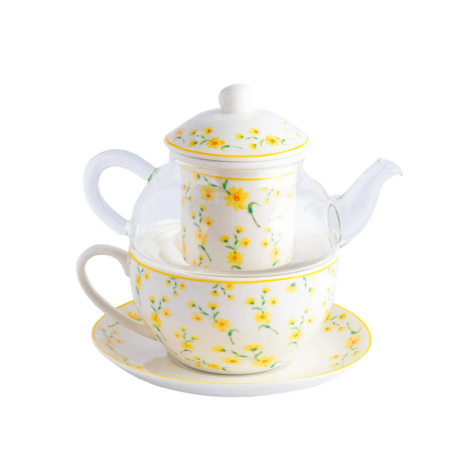 Herbal Tea Pot | Glass Teapot