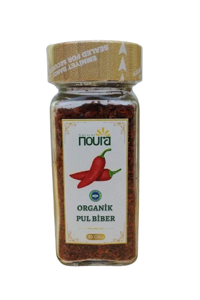 Organik Pul Biber 50 Gr