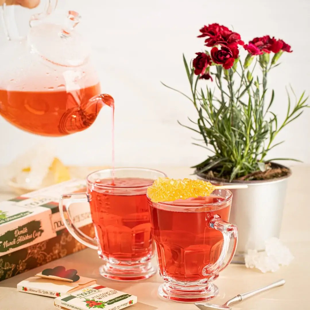 Hibiskus Çayı 25 Adet Müslin Poşet  | Detoks Çayı
