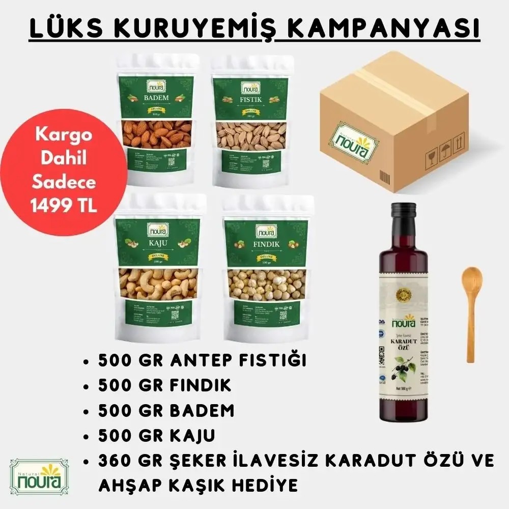 Ultra Lüks Kuruyemiş Kasım Kampanyası Paketi👈⚡💪