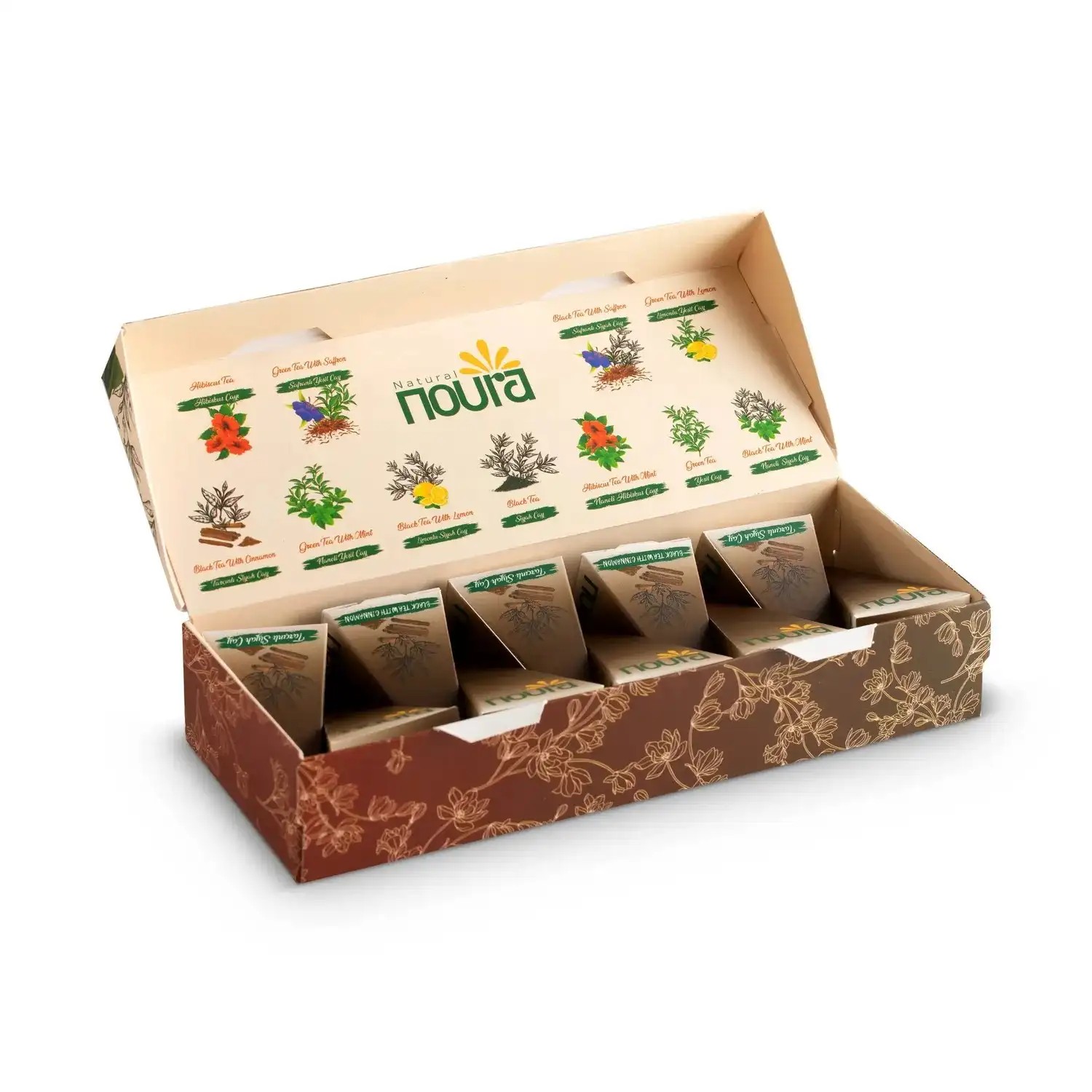 Black Tea Cinnamon - 10 Cotton Tea Bags