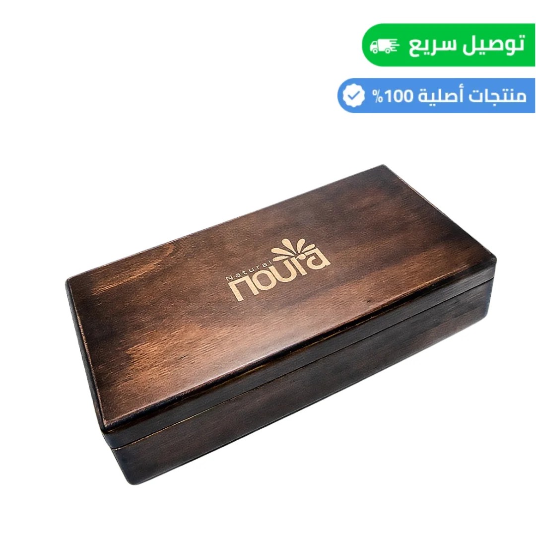 صندوق شاي خشبي فاخر – 40 كيس شاي