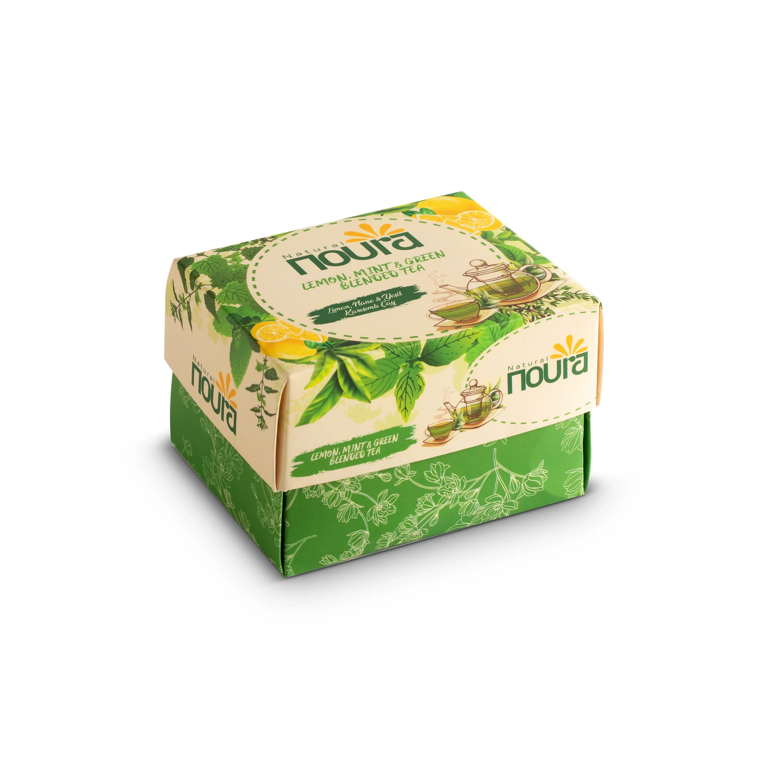 Green tea with lemon and mint 100 g