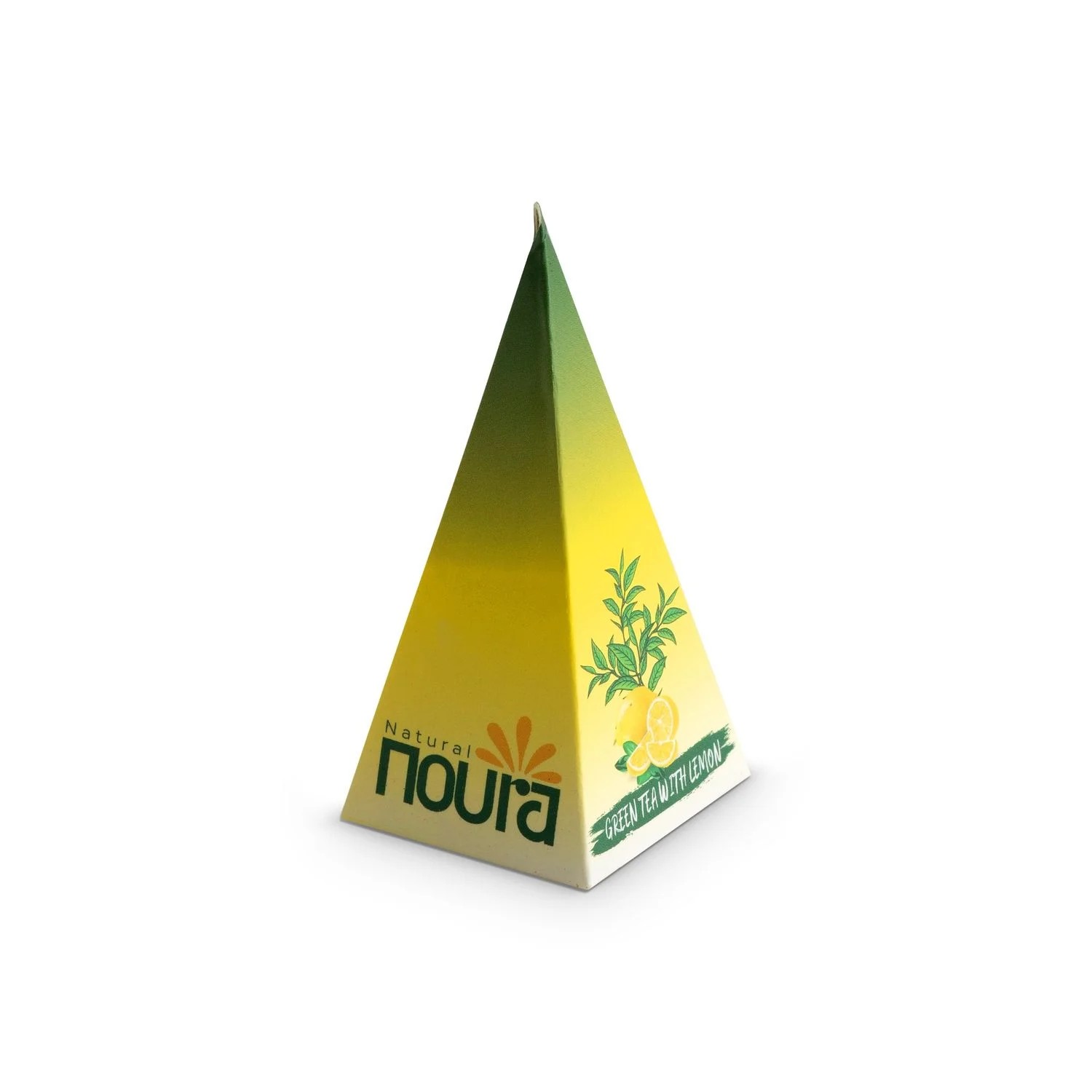 Green Tea With Lemon - 10 Cotton Tea Bags