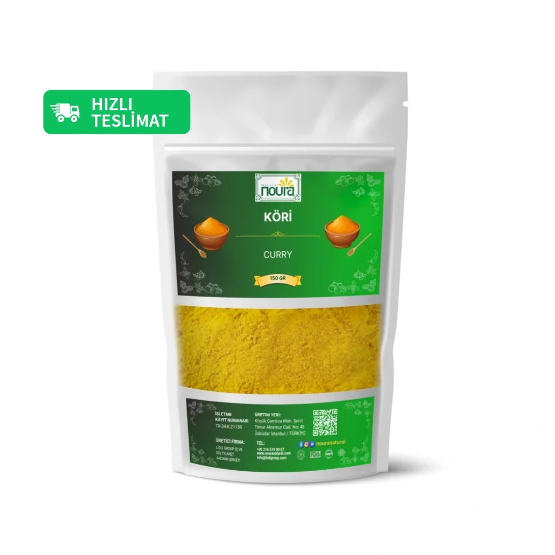 Köri Baharatı (150 Gr)