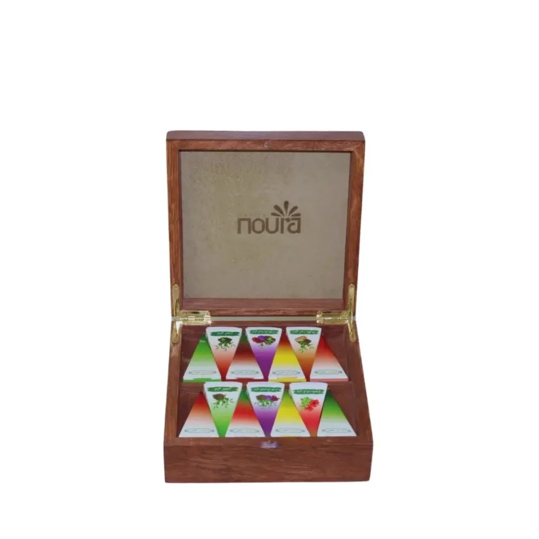 Luxury Wooden Tea Box 14 Teabags