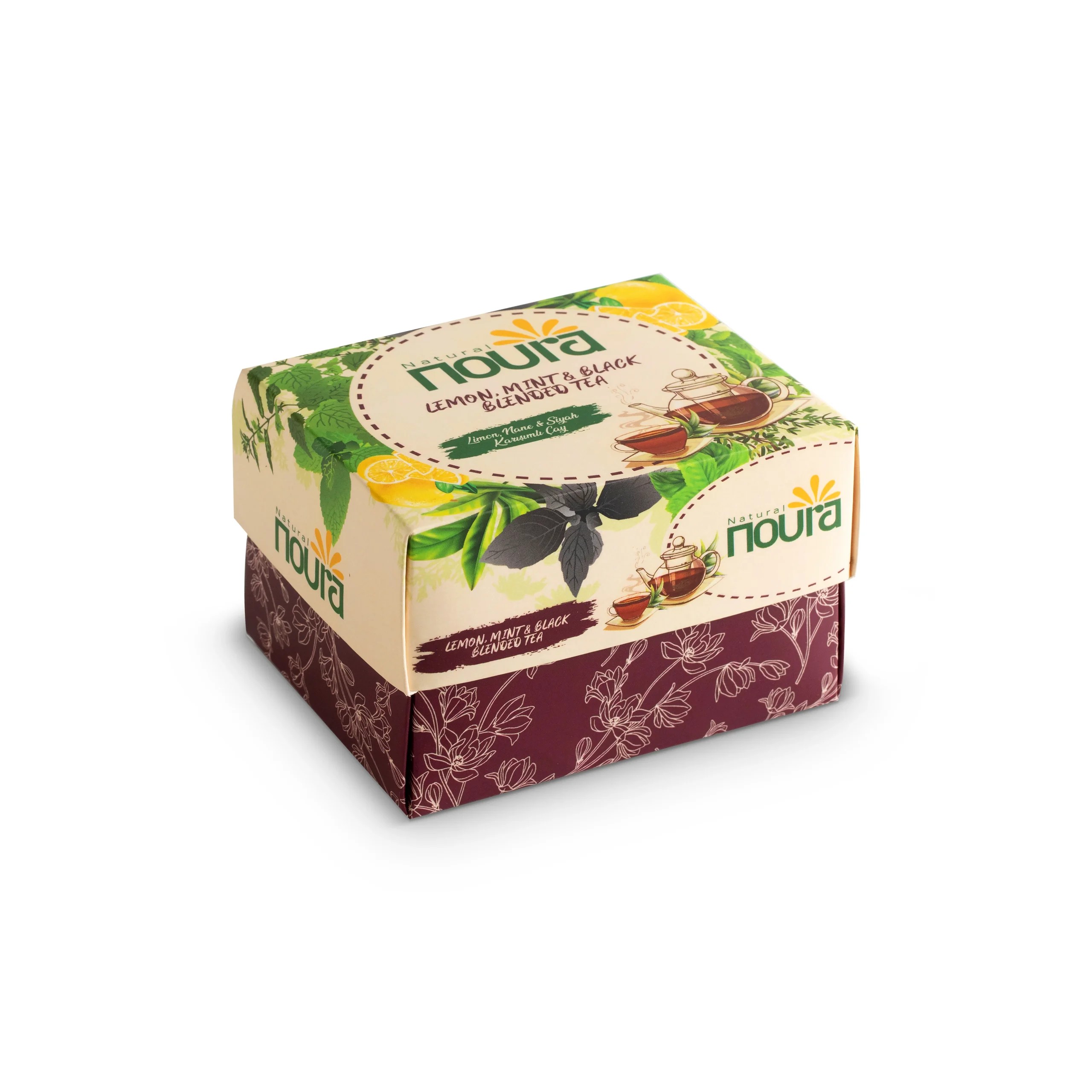 Dökme Limon, Nane & Siyah Karışımlı Çay 100 Gr