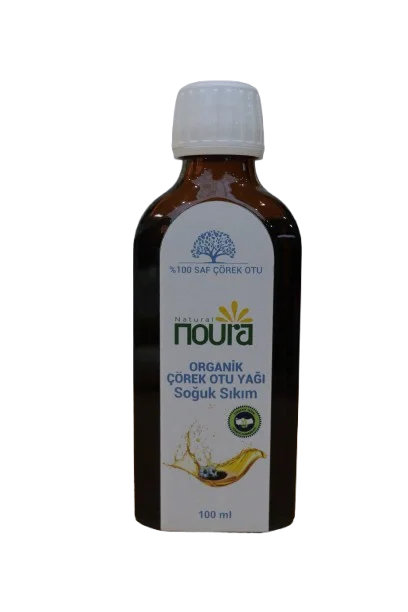 Organik Çörekotu Yağı 100 ml - %100 Doğal -Soğuk Sıkım - Yerli Tohum