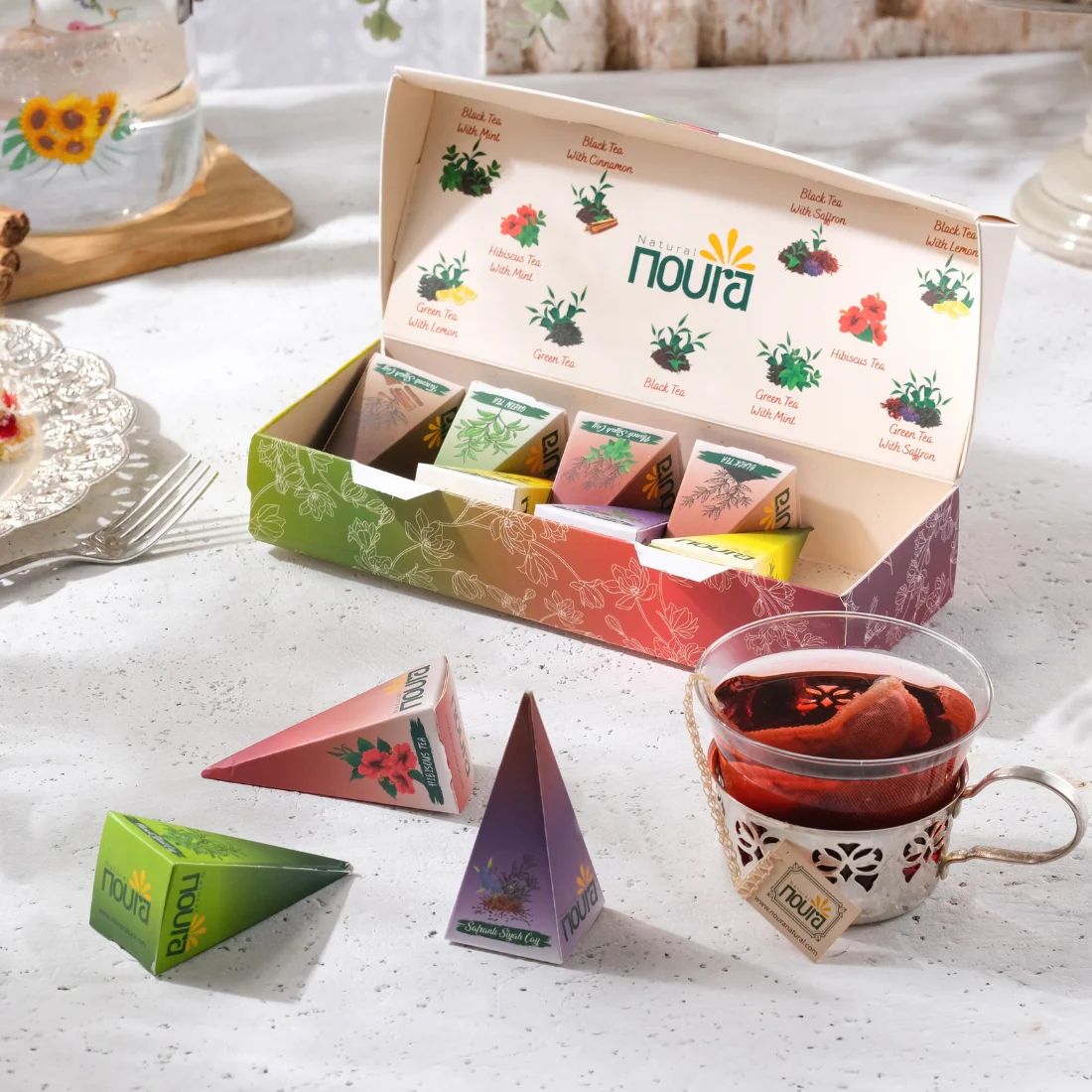 Mixed Tea 10 Pieces Muslin Bags