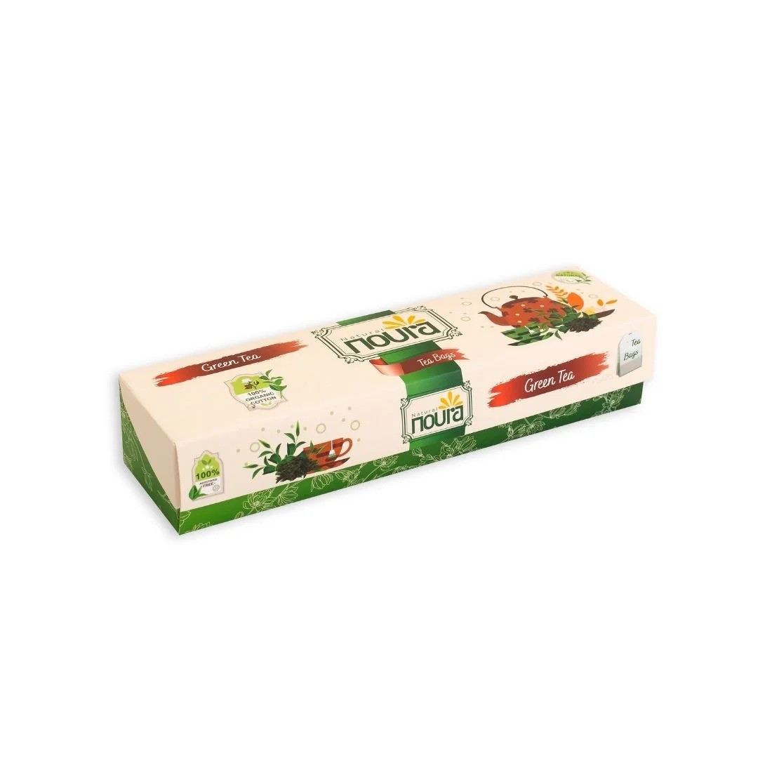 Green Tea – 25 Cotton Tea Bags