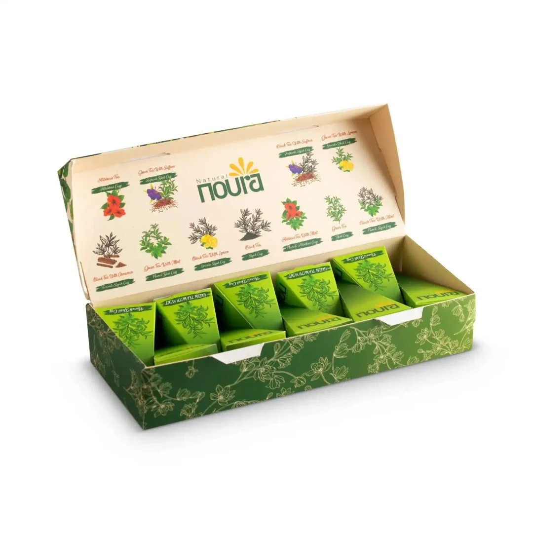شاي أخضر بالنعناع 10 أكياس