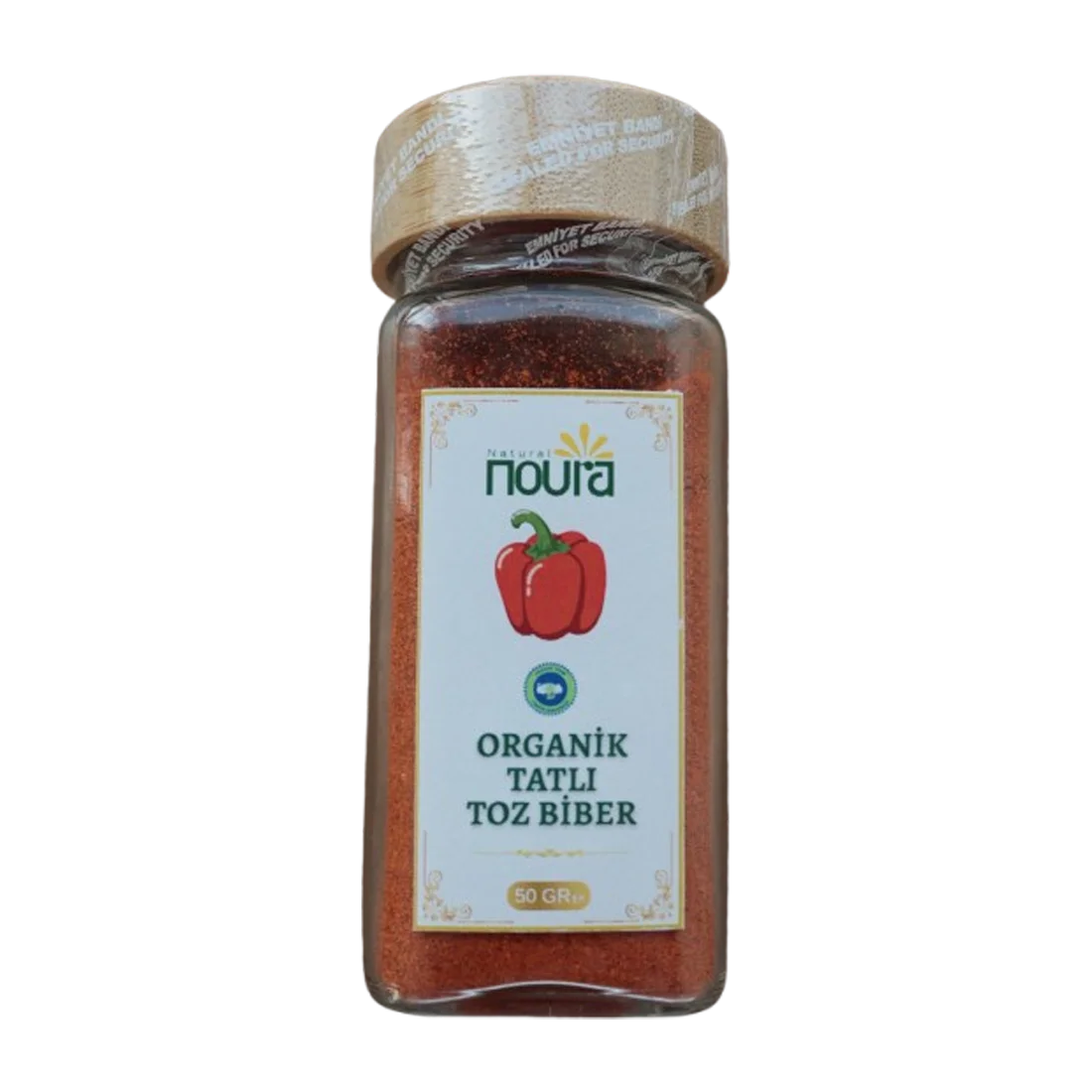 Organik Tatlı Toz Biber 50 Gr