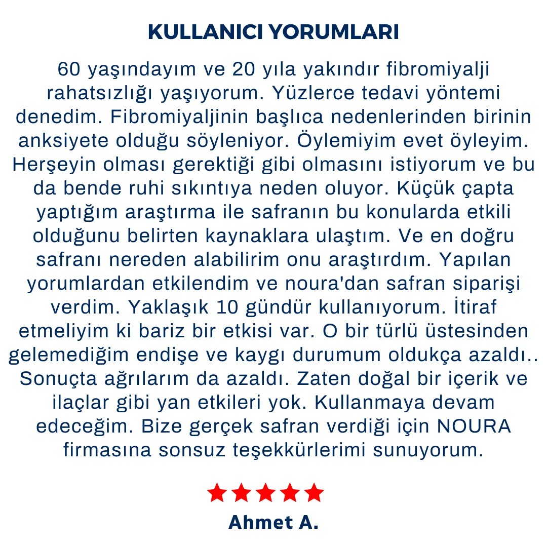 İran Safranı 3 Gr A+ Kalite