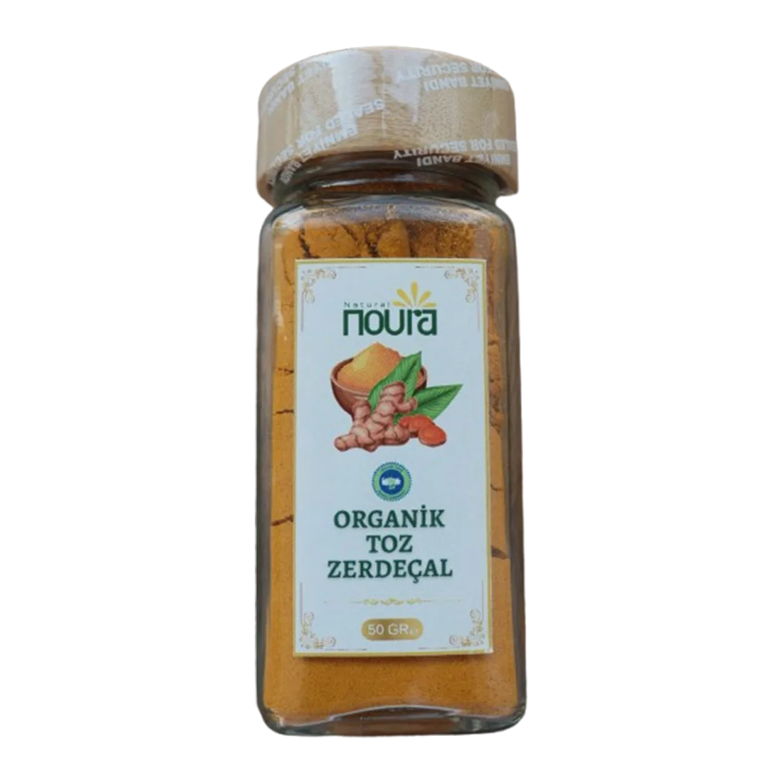 Organik Toz Zerdeçal 50 Gr