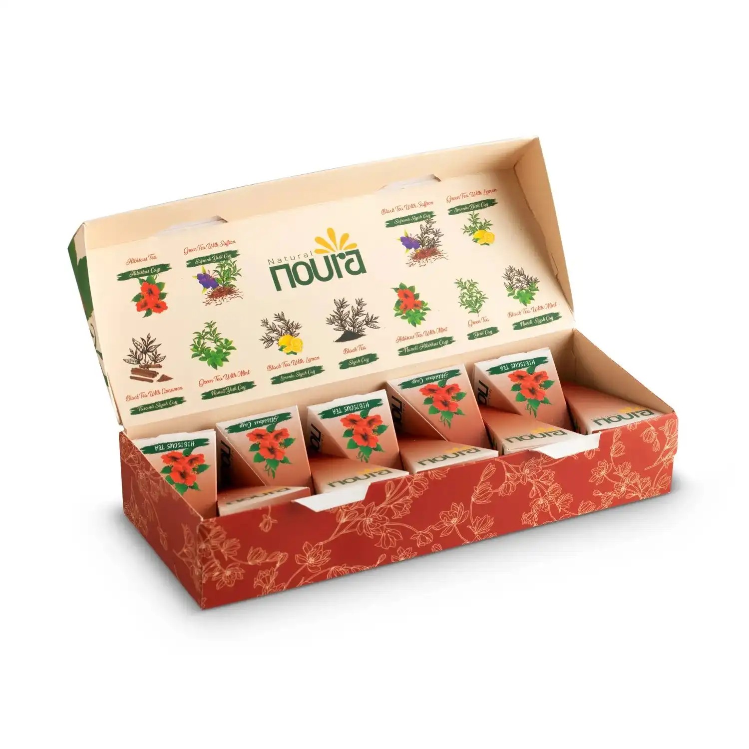 Hibiscus Tea - 10 Cotton Tea  Bags