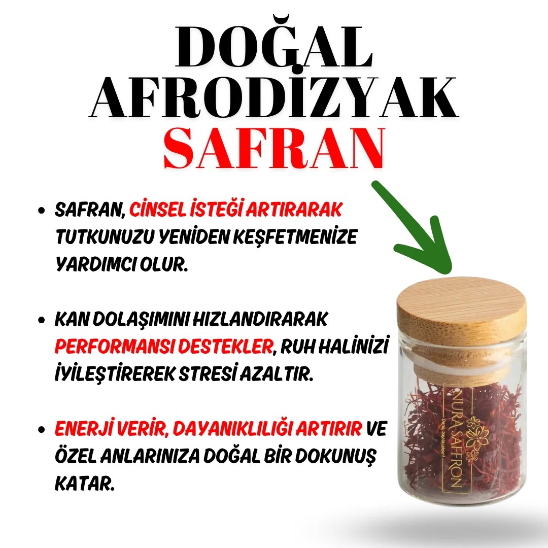 İran Safranı 3 Gr A+ Kalite