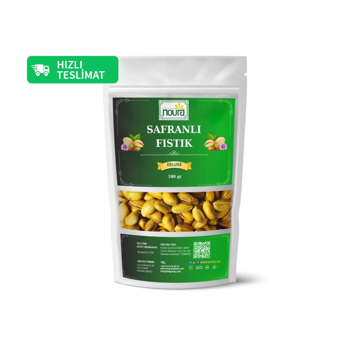 Safranlı Kaju 100 Gr