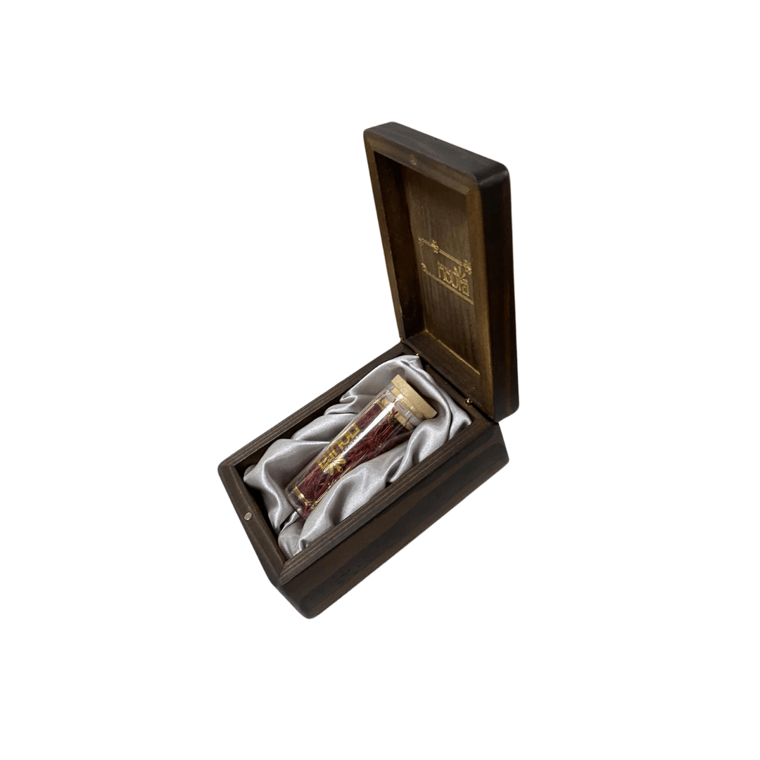 Gift Edition – Iranian Saffron 3g | Wooden Box Elegance