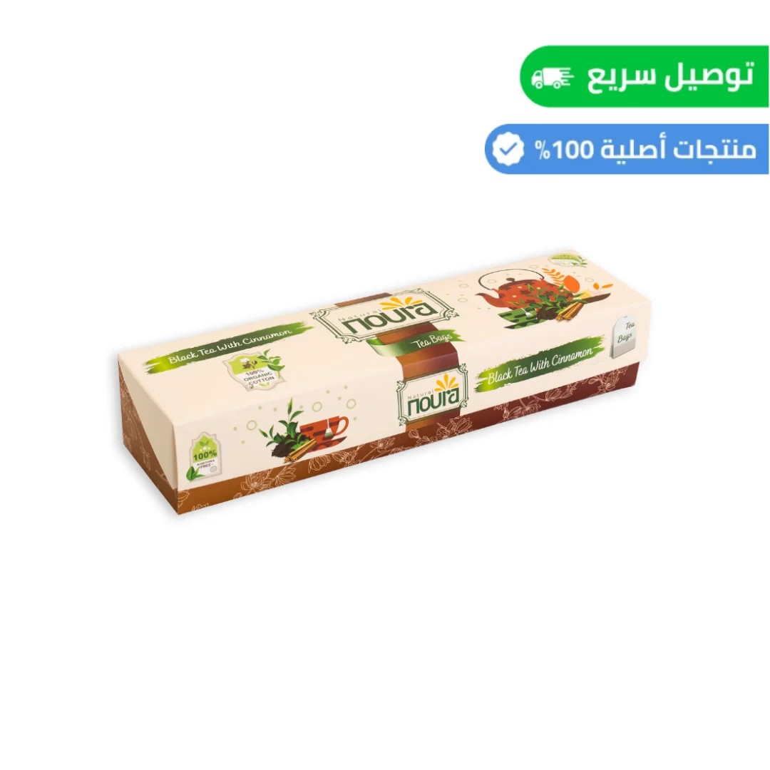 شاي أسود بالقرفة 25 أكياس
